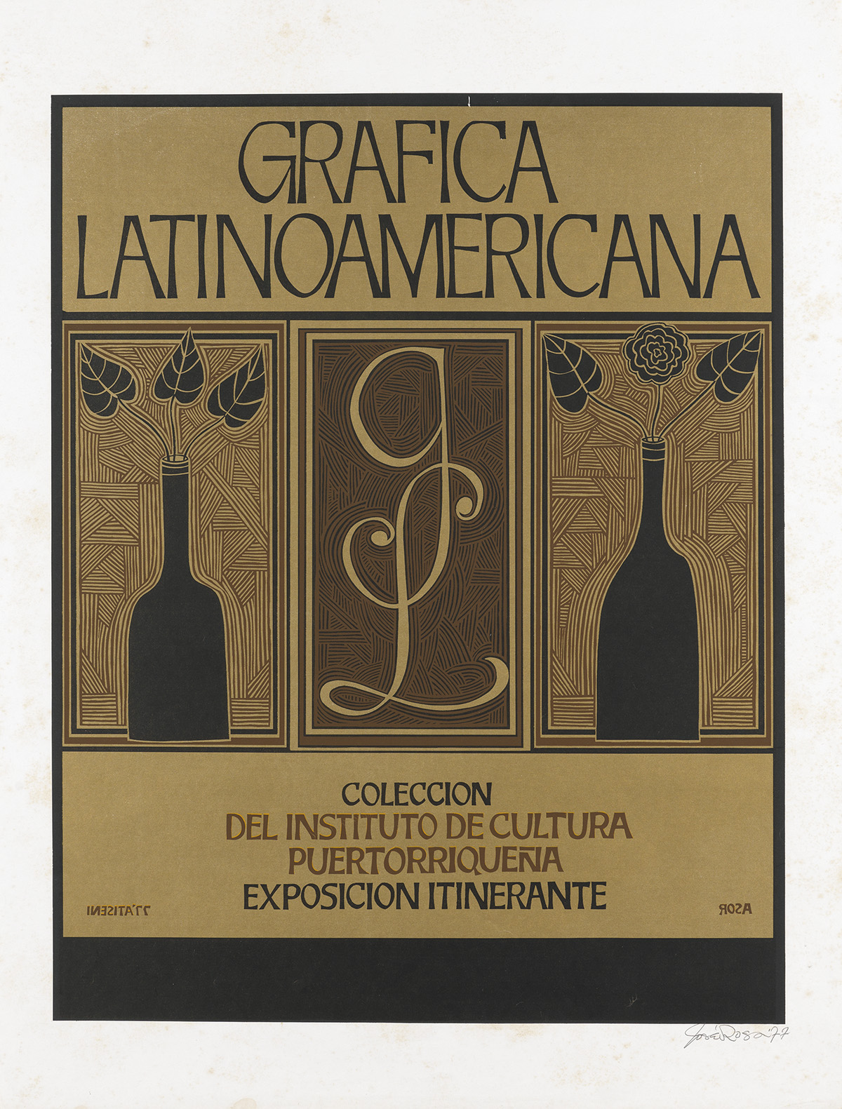VARIOUS ARTISTS. [PUERTO RICAN GRAPHIC DESIGN.] Collection of over 350 posters, including prints and serigraphs. 1960-2013. Sizes vary.